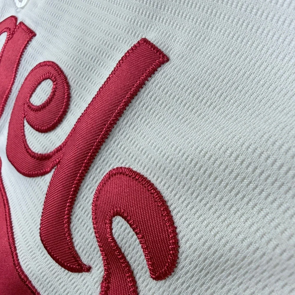 Nike Los Angeles Angels Shohei Ohtani 17 City Connect Jersey Kids Small Cream